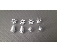 TAMIYA TGX 1/8 FOAM WHEEL HUB ADAPTERS