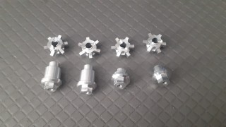 TAMIYA TGX 1/8 FOAM WHEEL HUB ADAPTERS
