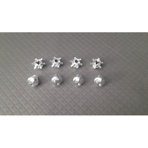 HPI SUPER NITRO RS4 1/8 FOAM WHEEL HUB ADAPTERS