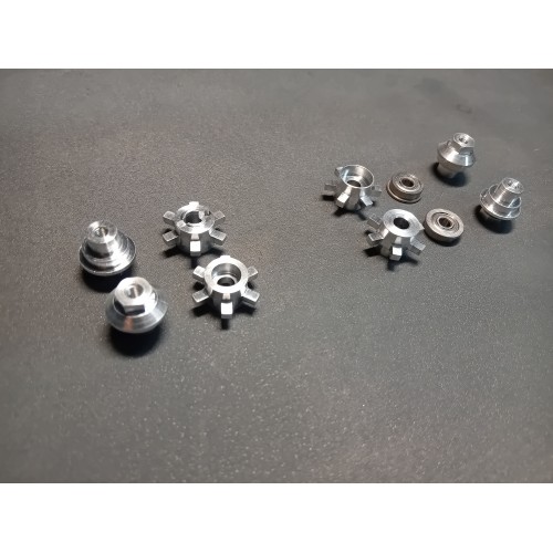 TRAXXAS JATO 2.5 3.3 FOAM WHEEL HUB ADAPTERS