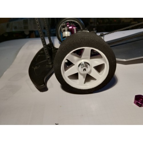 HPI SUPER NITRO RS4 1/8 FOAM WHEEL HUB ADAPTERS