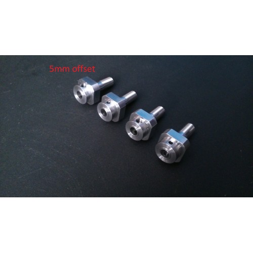 TRAXXAS XO-1 1/5 SQUARE WHEEL HUB ADAPTERS E-REVO E-MAXX