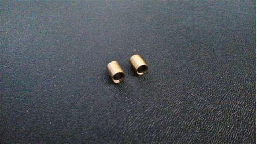 4MM TO 3MM BRASS SPACERS (M3 SCREWS TO M4 HOLE) 